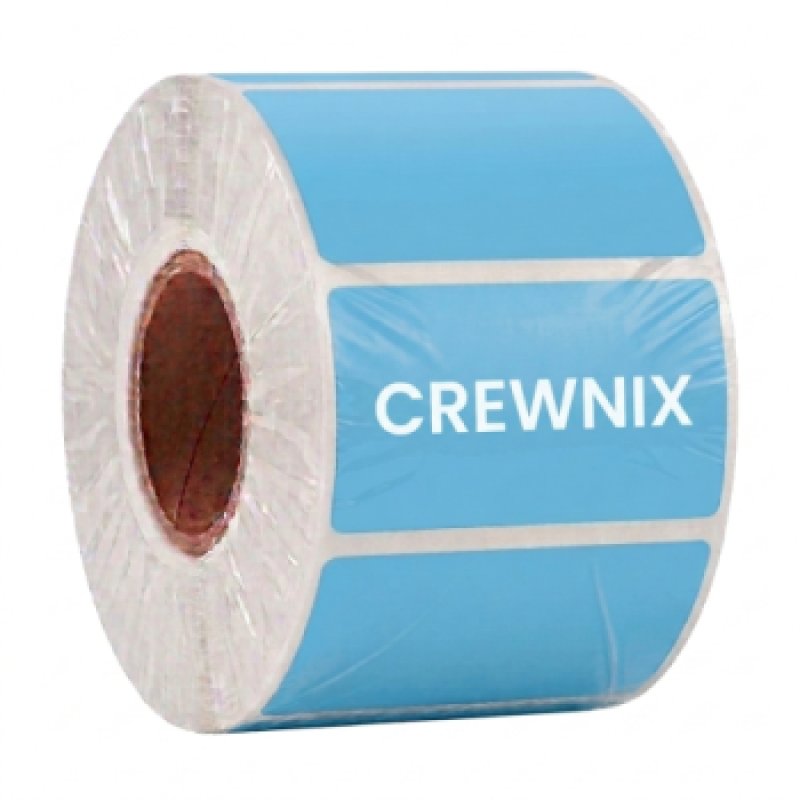 50mm x 30mm blue Direct Thermal Labels | Gold Star Kuwait - Gold Star Computer Kuwait