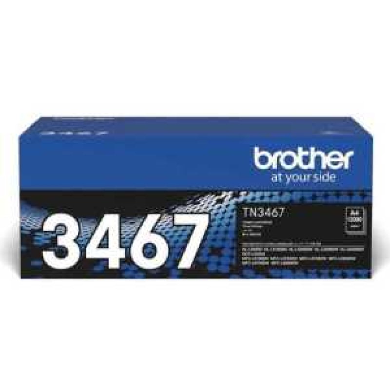 Brother TN-3467 High Yield Toner - Black - Brother | Gold Star Kuwait - Gold Star Computer Kuwait