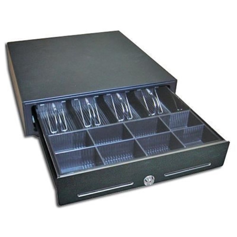 Cash Drawer - Black | Gold Star Kuwait - Gold Star Computer Kuwait