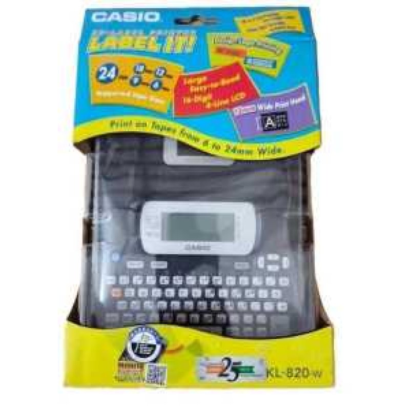 Casio KL-820 Label Printer | Gold Star Kuwait - Gold Star Computer Kuwait