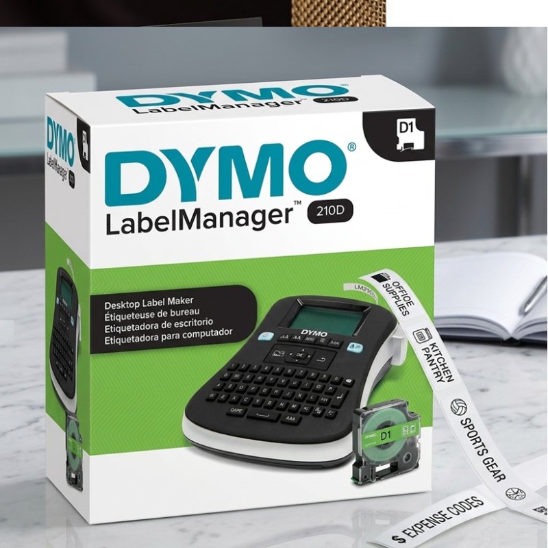 DYMO Label Manager 210D desktop Label maker D1 - Dymo | Gold Star Kuwait - Gold Star Computer Kuwait
