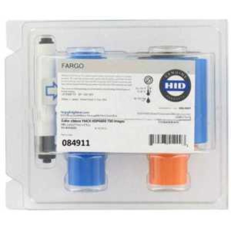 FARGO HDP Color Ribbon 084911 YMCK 750 images - HID | Gold Star Kuwait - Gold Star Computer Kuwait