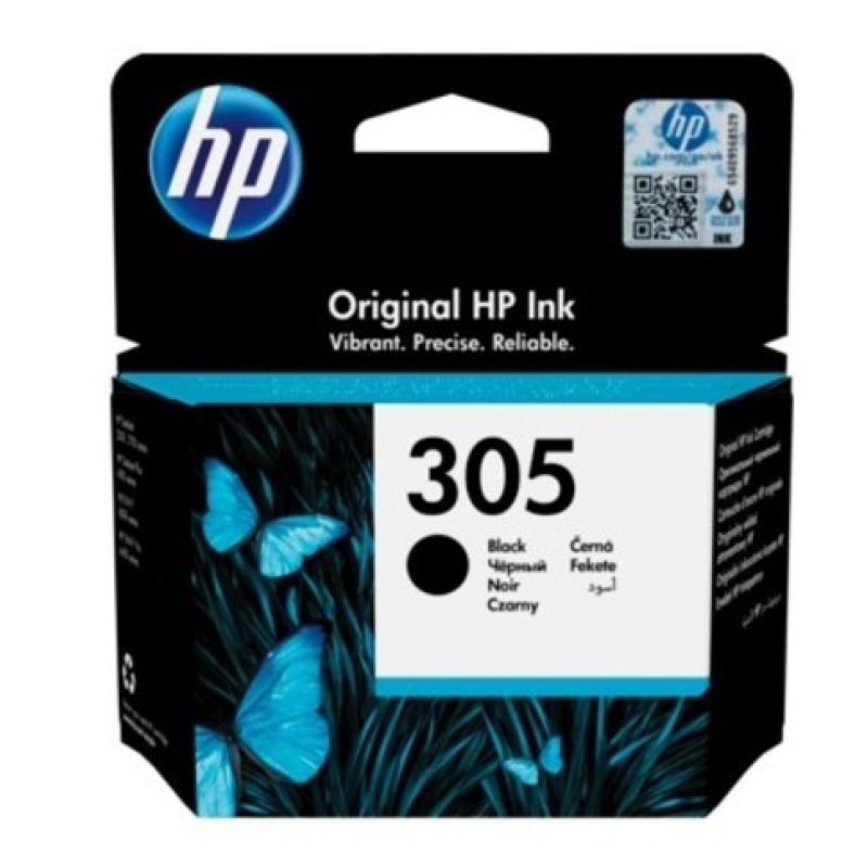 HP 305 Black Ink Cartridge - HP | Gold Star Kuwait - Gold Star Computer Kuwait