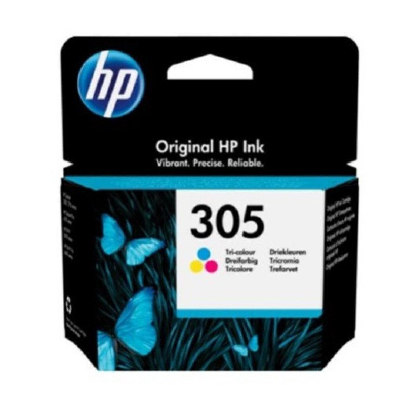 HP 305 Tri Color Ink Cartridge - HP | Gold Star Kuwait - Gold Star Computer Kuwait