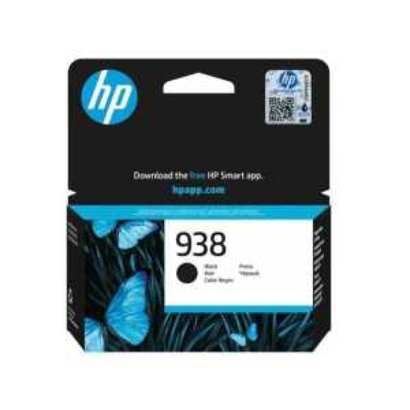Genuine HP 938 Black Original Ink Cartridge (4S6X8PE) (4S6X8PE,196548611195) - Gold Star Computer Kuwait