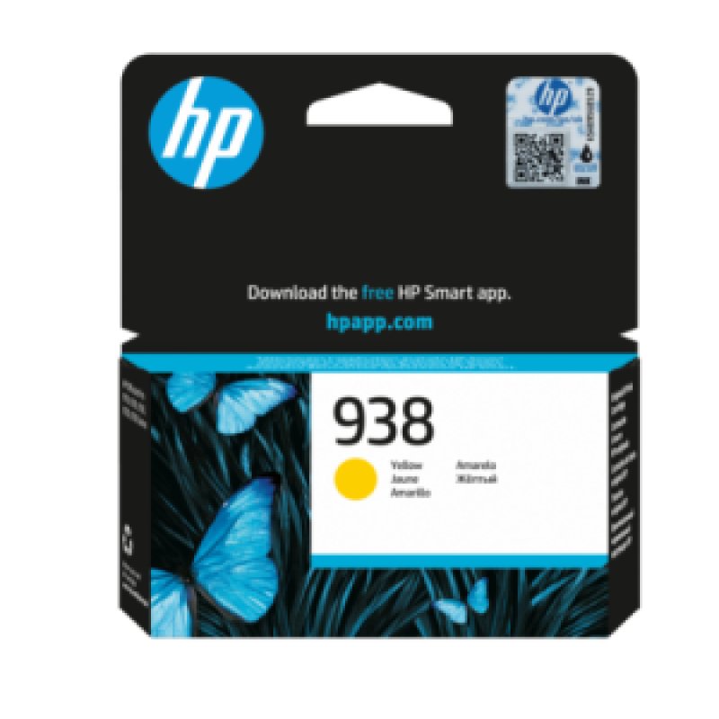 HP 938 Yellow Original Ink Cartridge | Gold Star Kuwait - Gold Star Computer Kuwait