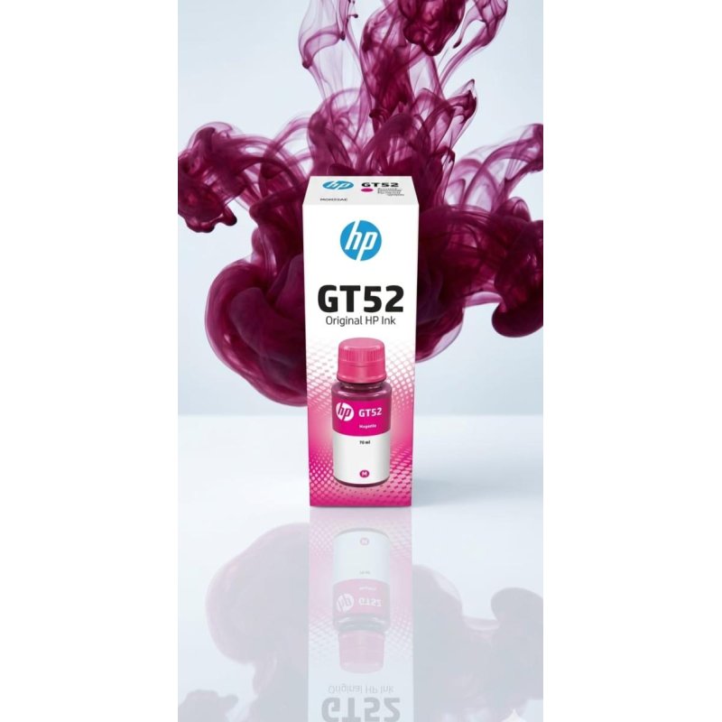 HP GT52 Magenta Original Ink Bottle 70 ML) | Gold Star Kuwait - Gold Star Computer Kuwait