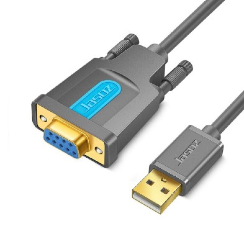 Jasoz T-105 USB to RS232 Serial Adapter | Gold Star Kuwait - Gold Star Computer Kuwait