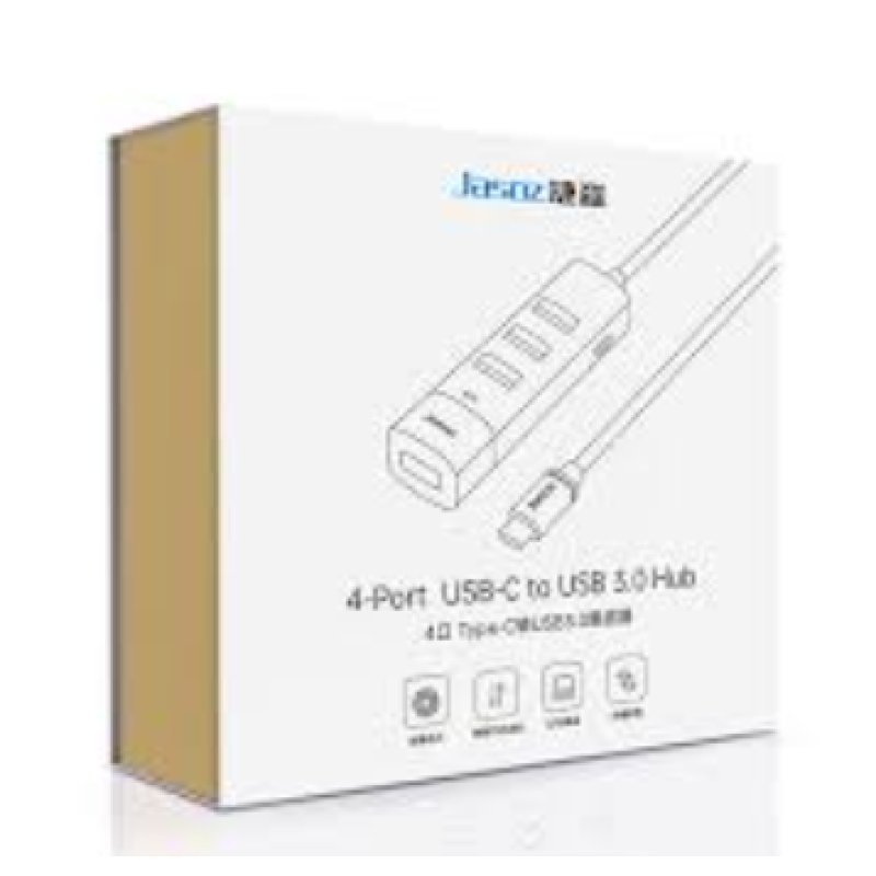 Jasoz USB 2.0 Extension HUB 4-Port (T-F114) | Gold Star Kuwait - Gold Star Computer Kuwait