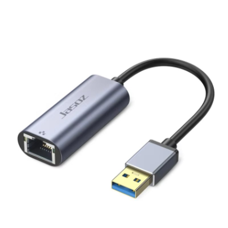 Jasoz USB 3.0 to RJ45 Gigabit Ethernet Adapter | Gold Star Kuwait - Gold Star Computer Kuwait