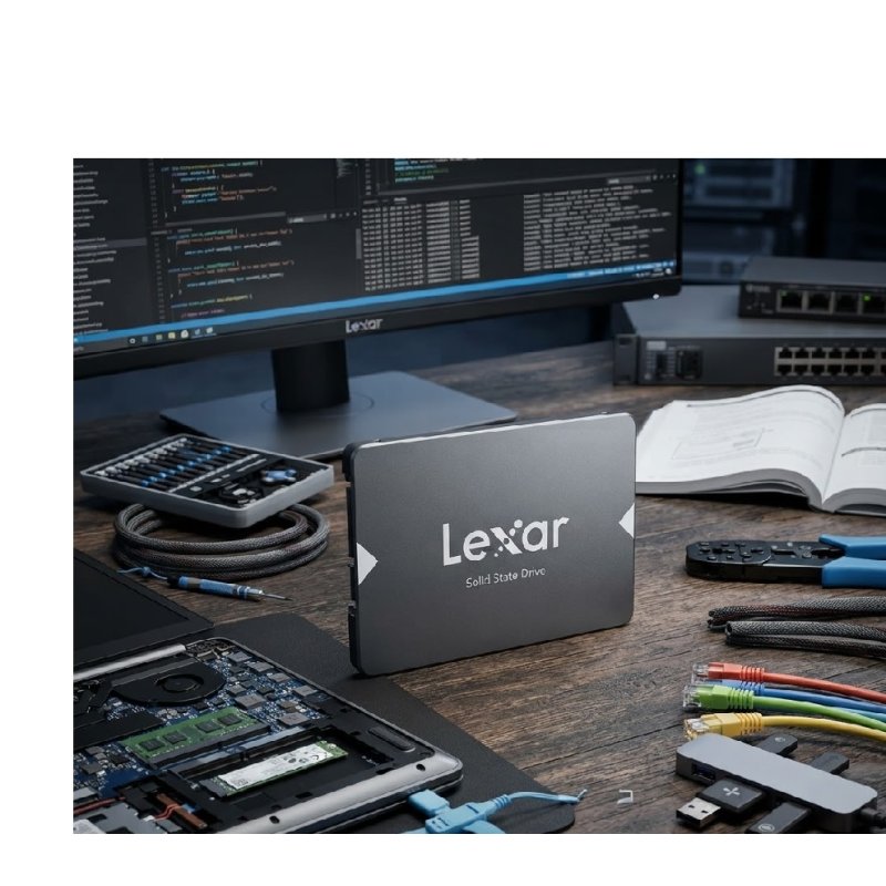 Lexar 1TB NS100 Sata 2.5" Solid State Drive LNS100-1TRB - Lexar | Gold Star Kuwait - Gold Star Computer Kuwait