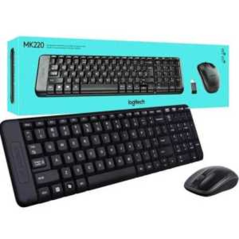 Logitech MK220 Wireless Keyboard and Mouse Combo | Gold Star Kuwait - Gold Star Computer Kuwait