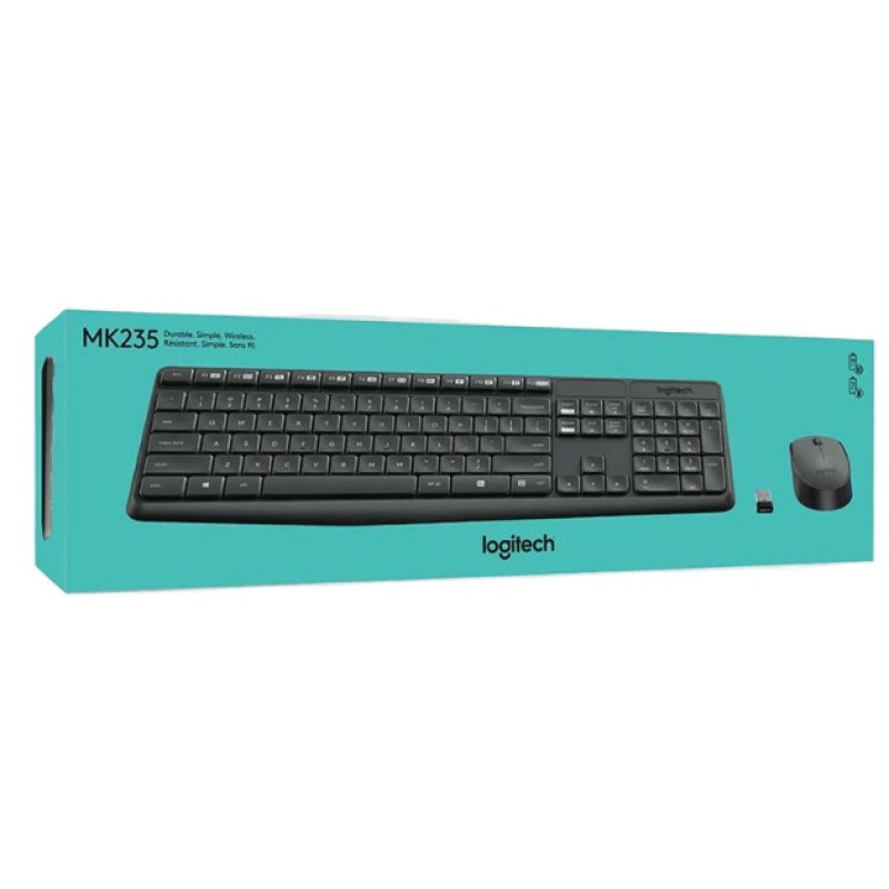 Logitech Wireless KeyboardMK235 | Gold Star Kuwait - Gold Star Computer Kuwait