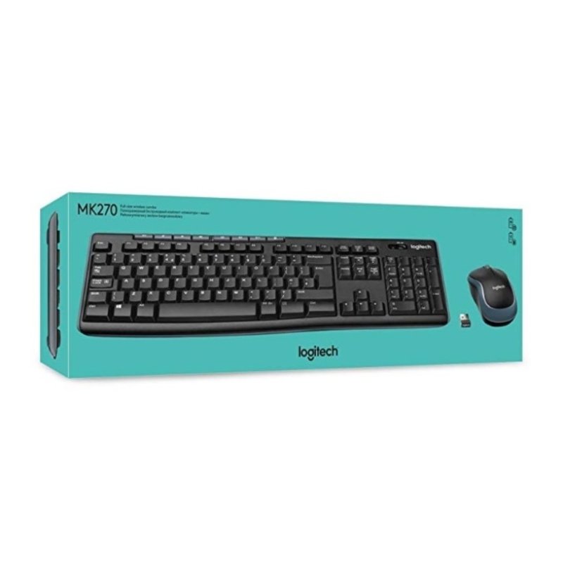 Logitech MK270 Wireless Keyboard and Mouse Combo | Gold Star Kuwait - Gold Star Computer Kuwait