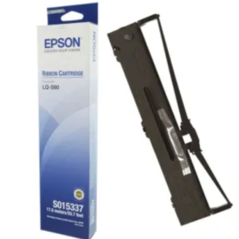 Ribbon Cartridge Epson LQ 590 S015337 | Gold Star Kuwait - Gold Star Computer Kuwait
