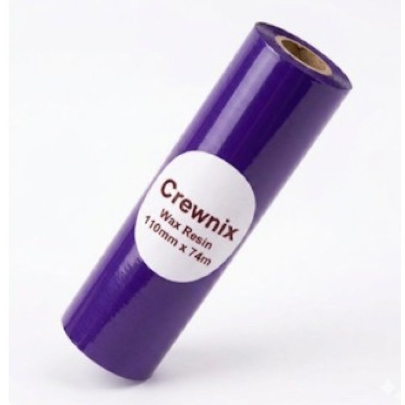 Wax Resin 110mm x 74m Blue Color | Gold Star Kuwait - Gold Star Computer Kuwait