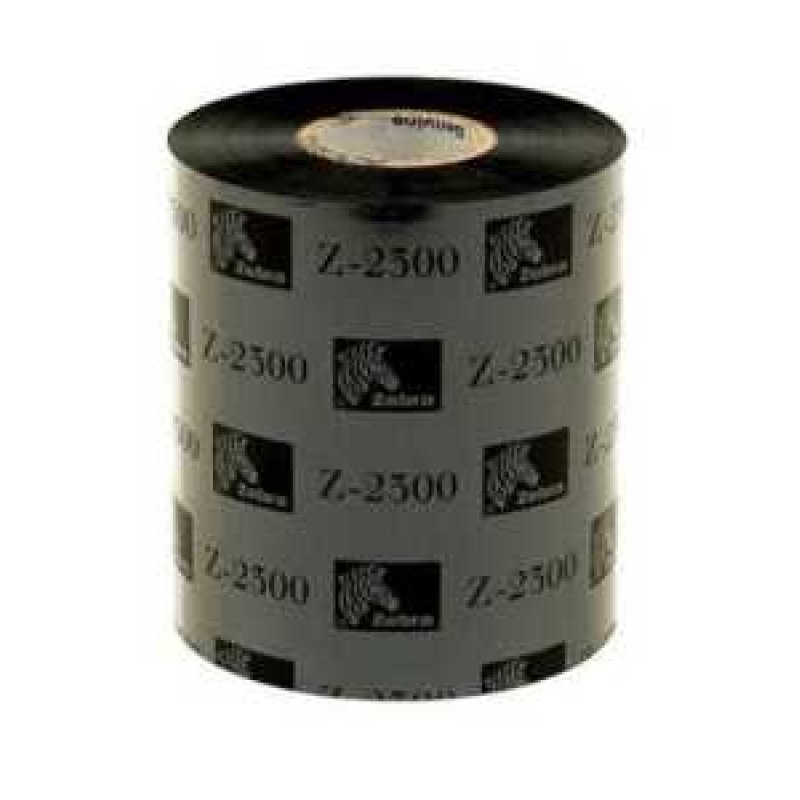 Zebra WAX Ribbon 83mm x 450mm - Zebra | Gold Star Kuwait - Gold Star Computer Kuwait